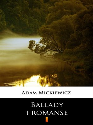 cover image of Ballady i romanse